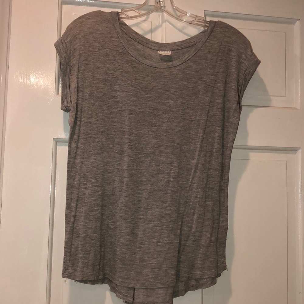 Versatile grey blouse/tee